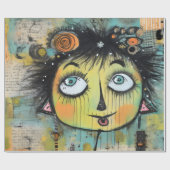 ArtLady 11 Bezaubernd und bedrückt Geschenkpapier (Flach)