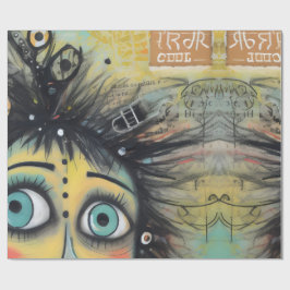 ArtLady 12 Bezaubernd und bedrückt Geschenkpapier