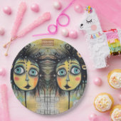 ArtLady 12 Bezaubernd und bedrückt Pappteller (Party)