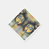 ArtLady 12 Bezaubernd und bedrückt Serviette (Ecke)