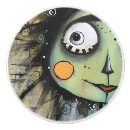 ArtLady 13 Bezaubernd und bedrückt Keramikknauf