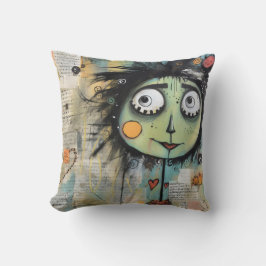 ArtLady 13 Bezaubernd und bedrückt Kissen