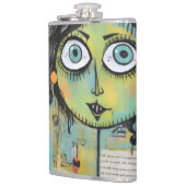 ArtLady 15 Bezaubernd und bedrückt Flachmann (Links)