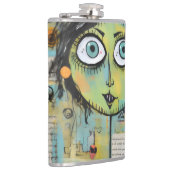 ArtLady 15 Bezaubernd und bedrückt Flachmann (Rechts)