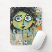 ArtLady 15 Bezaubernd und bedrückt Mousepad (Mit Mouse)