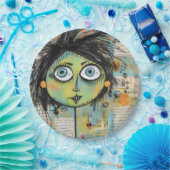 ArtLady 15 Bezaubernd und bedrückt Pappteller (Party)