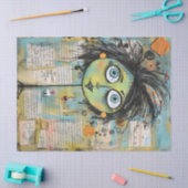 ArtLady 15 Bezaubernd und bedrückt Seidenpapier (Basteln)