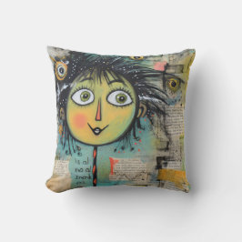 ArtLady 17 Bezaubernd und bedrückt Kissen