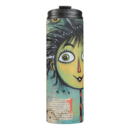 ArtLady 17 Bezaubernd und bedrückt Thermosbecher