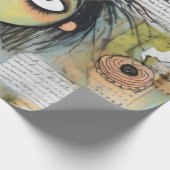 ArtLady 18 Bezaubernd und bedrückt Geschenkpapier (Ecke)