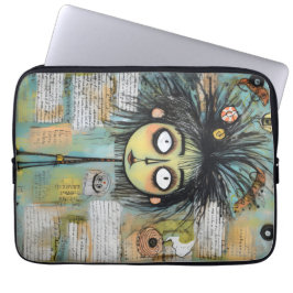 ArtLady 18 Bezaubernd und bedrückt Laptopschutzhülle