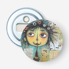 ArtLady 1 Bezaubernd und bekümmert Flaschenöffner