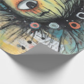 ArtLady 1 Bezaubernd und bekümmert Geschenkpapier (Ecke)