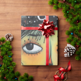 ArtLady 1 Bezaubernd und bekümmert Geschenkpapier