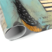 ArtLady 1 Bezaubernd und bekümmert Geschenkpapier (Rolleneckpunkt)