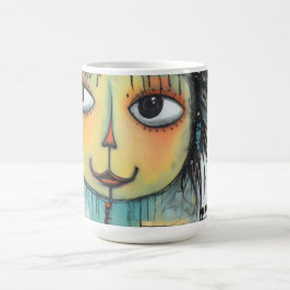 ArtLady 1 Bezaubernd und bekümmert Kaffeetasse