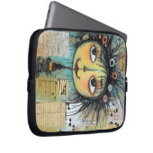 ArtLady 1 Bezaubernd und bekümmert Laptopschutzhülle (Vorne Rechts)