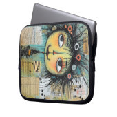 ArtLady 1 Bezaubernd und bekümmert Laptopschutzhülle (Vorderseite Links)