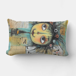 ArtLady 1 Bezaubernd und bekümmert Lendenkissen