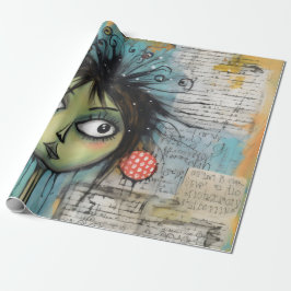 ArtLady 20 Bezaubernd und bedrückt Geschenkpapier