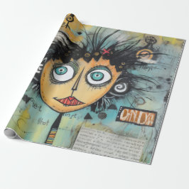 ArtLady 21 Bezaubernd und bedrückt Geschenkpapier