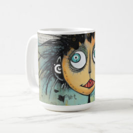 ArtLady 21 Bezaubernd und bedrückt Kaffeetasse