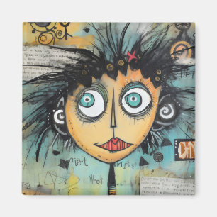 ArtLady 21 Charmant und abgenutzt Magnet