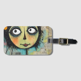 ArtLady 22 Bezaubernd und bedrückt Gepäckanhänger