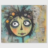 ArtLady 22 Bezaubernd und bedrückt Geschenkpapier (Flach)