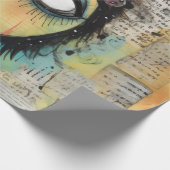 ArtLady 22 Bezaubernd und bedrückt Geschenkpapier (Ecke)