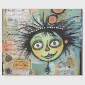 ArtLady 23 Bezaubernd und bedrückt Geschenkpapier (Flach)