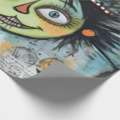 ArtLady 23 Bezaubernd und bedrückt Geschenkpapier (Ecke)