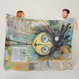 ArtLady 24 Bezaubernd und bedrückt Fleecedecke