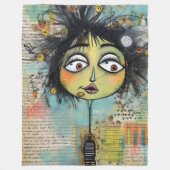 ArtLady 26 Bezaubernd und bedrückt Fleecedecke (Vorderseite)