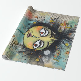 ArtLady 26 Bezaubernd und bedrückt Geschenkpapier