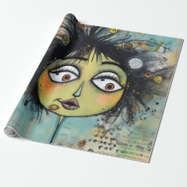 ArtLady 26 Bezaubernd und bedrückt Geschenkpapier