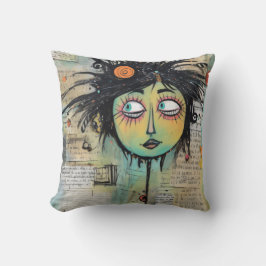 ArtLady 27 Bezaubernd und bedrückt Kissen