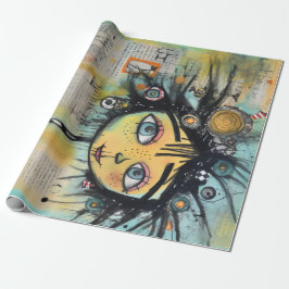 ArtLady 28 Bezaubernd und bedrückt Geschenkpapier