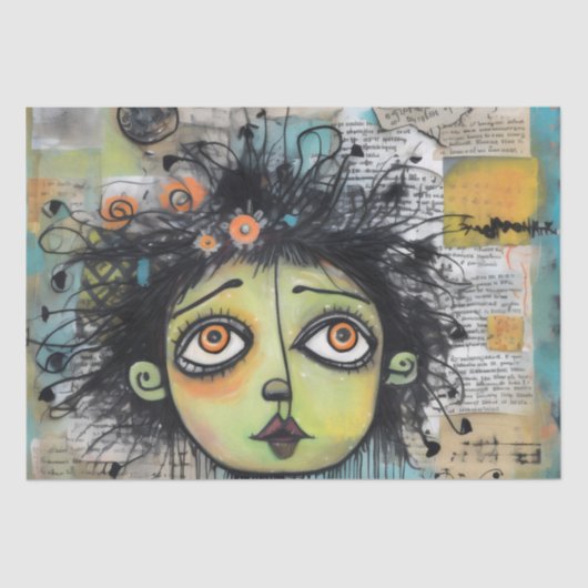 ArtLady 29 Bezaubernd und bedrückt Seidenpapier (Vorderseite)