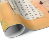 ArtLady 2 Bezaubernd und bekümmert Geschenkpapier (Rolleneckpunkt)