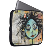 ArtLady 2 Bezaubernd und bekümmert Laptopschutzhülle (Vorne Rechts)