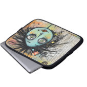 ArtLady 2 Bezaubernd und bekümmert Laptopschutzhülle (Vorne Knopf)
