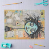 ArtLady 2 Bezaubernd und bekümmert Seidenpapier (Basteln)