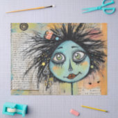 ArtLady 2 Bezaubernd und bekümmert Seidenpapier (Basteln)