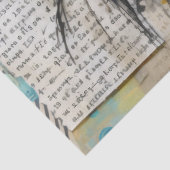 ArtLady 2 Bezaubernd und bekümmert Seidenpapier (Detail)