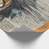 ArtLady 3 Bezaubernd und bekümmert Geschenkpapier (Ecke)