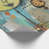 ArtLady 3 Bezaubernd und bekümmert Geschenkpapier (Ecke)