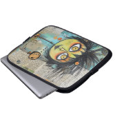 ArtLady 3 Bezaubernd und bekümmert Laptopschutzhülle (Vorne Knopf)