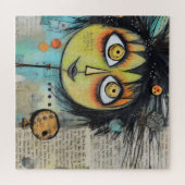 ArtLady 3 Bezaubernd und bekümmert Puzzle (Horizontal)