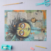 ArtLady 3 Bezaubernd und bekümmert Seidenpapier (Basteln)